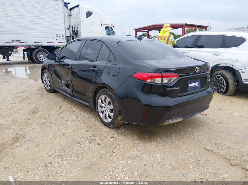 Vin: 5yfepmae8mp268812, lot: 46264050, toyota corolla le 20213