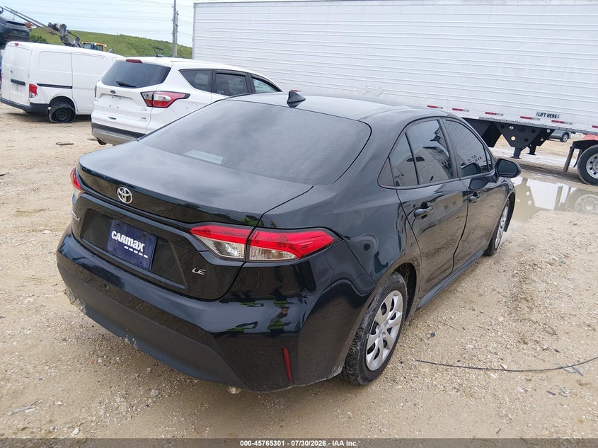 Vin: 5yfepmae8mp268812, lot: 46264050, toyota corolla le 20214