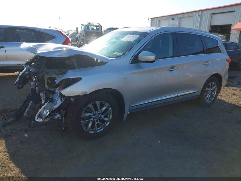 Vin: 5n1al0mm3ec506724, lot: 46264055, infiniti qx60 20142