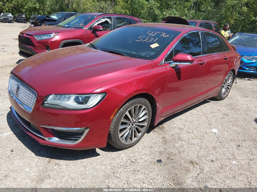 Vin: 3ln6l5a97hr603143, lot: 46264080, lincoln mkz premiere 20172
