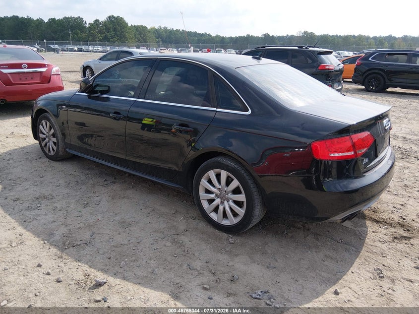 Vin: waukfaflxcn010912, lot: 46264093, audi a4 2.0t prestige 20123