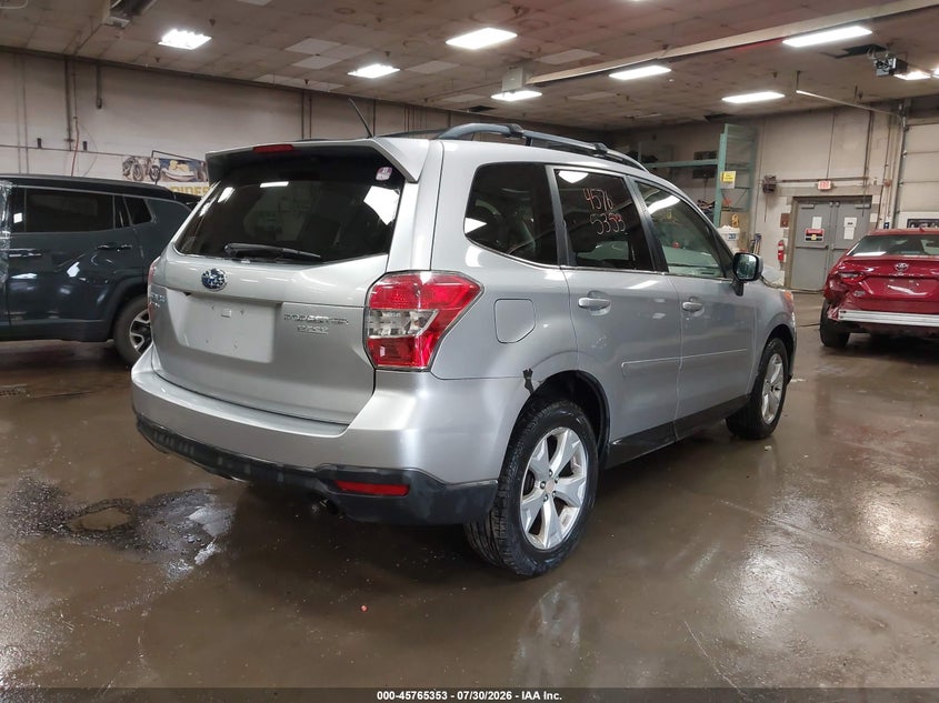 Vin: jf2sjahc5fh507725, lot: 46264102, subaru forester 2.5i limited 20154