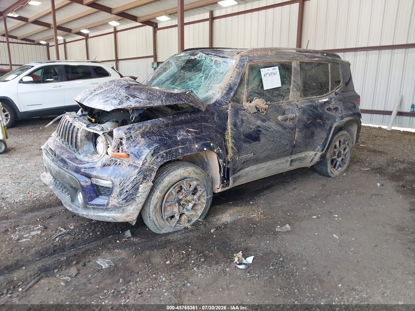 Vin: zacnjbbb3kpk18280, lot: 46264110, jeep renegade altitude 4x4 20192