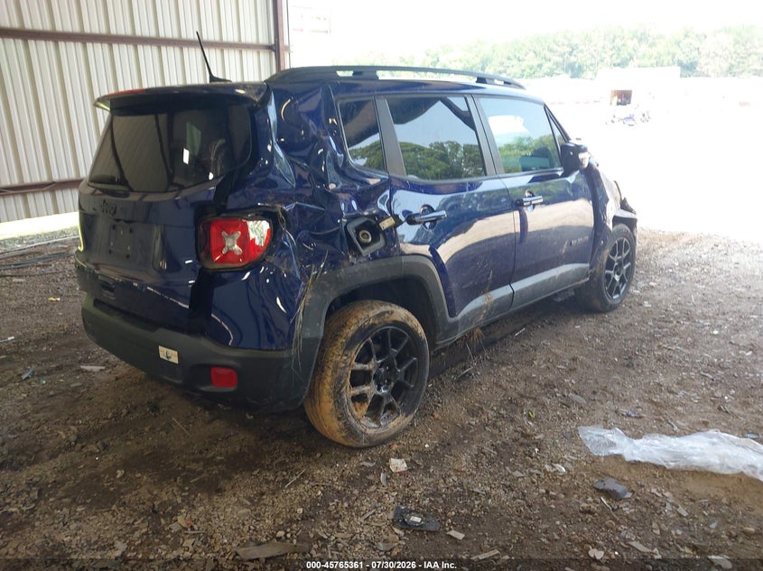 Vin: zacnjbbb3kpk18280, lot: 46264110, jeep renegade altitude 4x4 20194