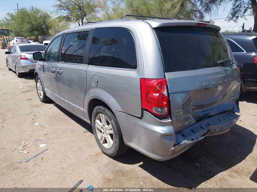 Vin: 2c4rdgcg3jr241488, lot: 46264115, dodge grand caravan sxt 20183