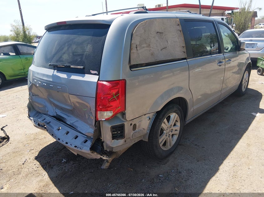 Vin: 2c4rdgcg3jr241488, lot: 46264115, dodge grand caravan sxt 20184