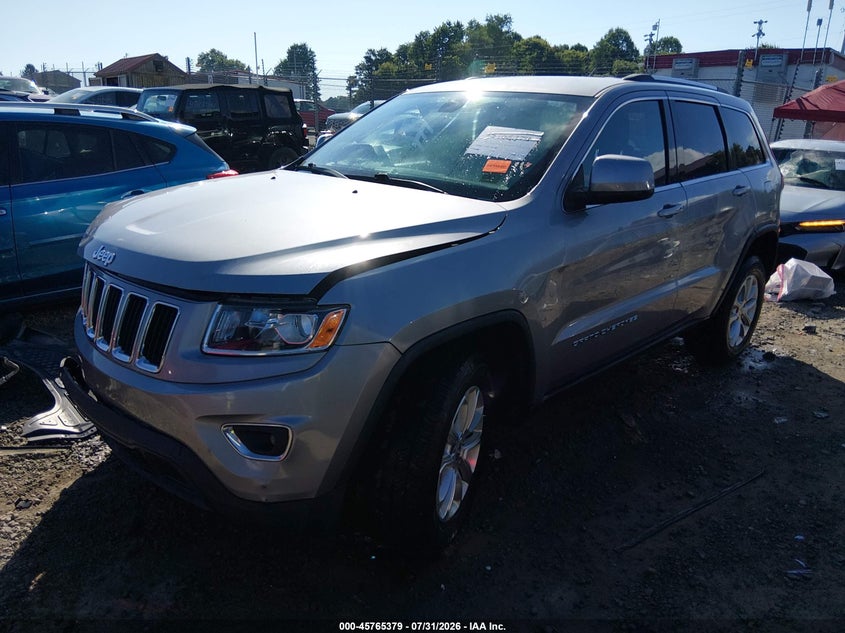 2015 Jeep Grand Cherokee, Удар спереду, IAAI, VIN 1C4RJFAG4FC650539 — фото 2