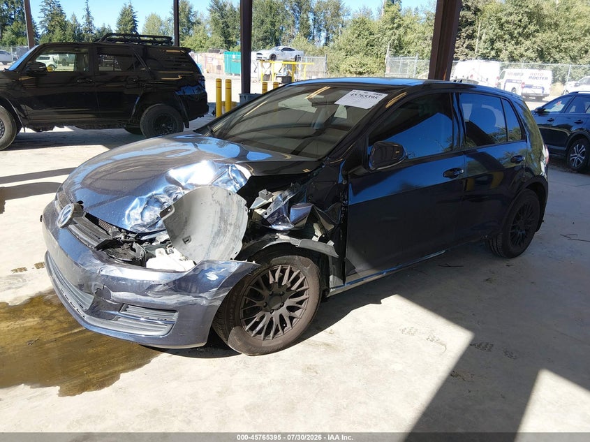 Vin: 3vw217au4fm041699, lot: 46264144, volkswagen golf tsi s 4-door 20152