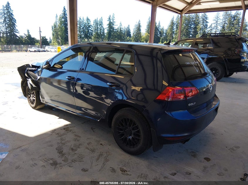 Vin: 3vw217au4fm041699, lot: 46264144, volkswagen golf tsi s 4-door 20153