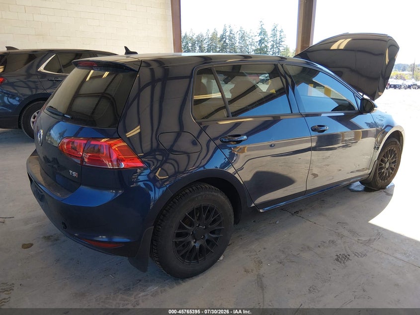 Vin: 3vw217au4fm041699, lot: 46264144, volkswagen golf tsi s 4-door 20154