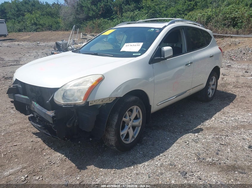 Vin: jn8as5mt7bw180260, lot: 46264184, nissan rogue sv 20112