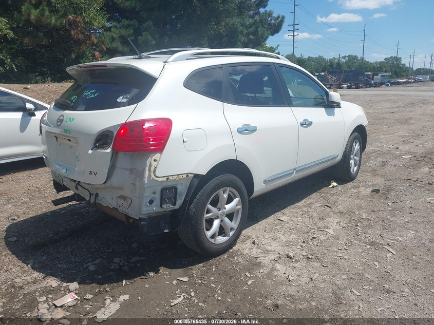 Vin: jn8as5mt7bw180260, lot: 46264184, nissan rogue sv 20114