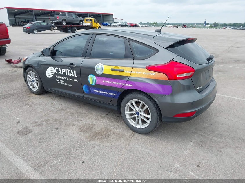 Vin: 1fadp3k22jl270155, lot: 46264185, ford focus se 20183