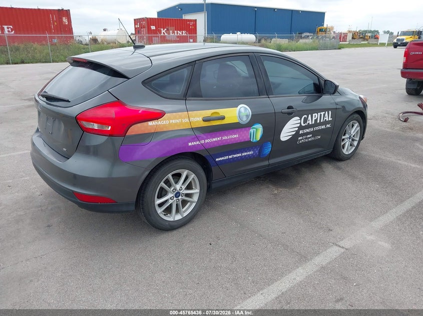 Vin: 1fadp3k22jl270155, lot: 46264185, ford focus se 20184