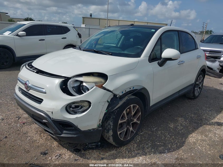 2016 Fiat 500X, Front End, IAAI, VIN ZFBCFXCT2GP342709 — photo 2