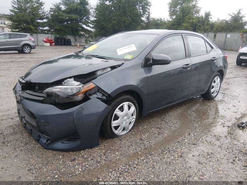 Vin: 2t1burhe9kc230033, lot: 46264200, toyota corolla le 20192