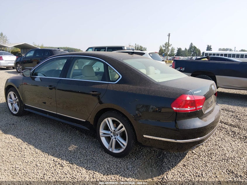 Vin: 1vwcn7a38cc083712, lot: 46264219, volkswagen passat 2.0l tdi sel premium 20123
