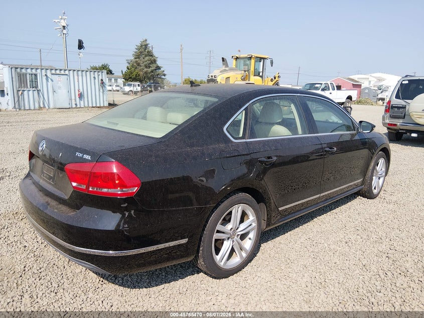 Vin: 1vwcn7a38cc083712, lot: 46264219, volkswagen passat 2.0l tdi sel premium 20124
