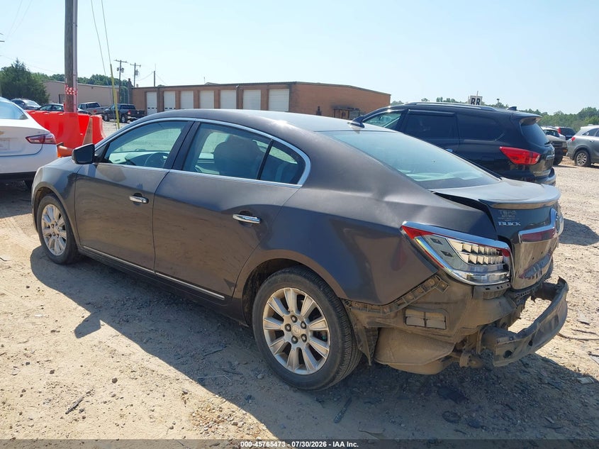Vin: 1g4gc5er1cf282771, lot: 46264222, buick lacrosse leather group 20123