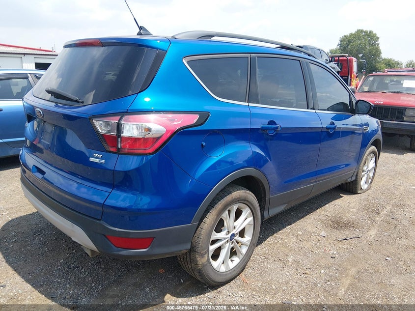 Vin: 1fmcu9gd7juc30588, lot: 46264228, ford escape se 20184