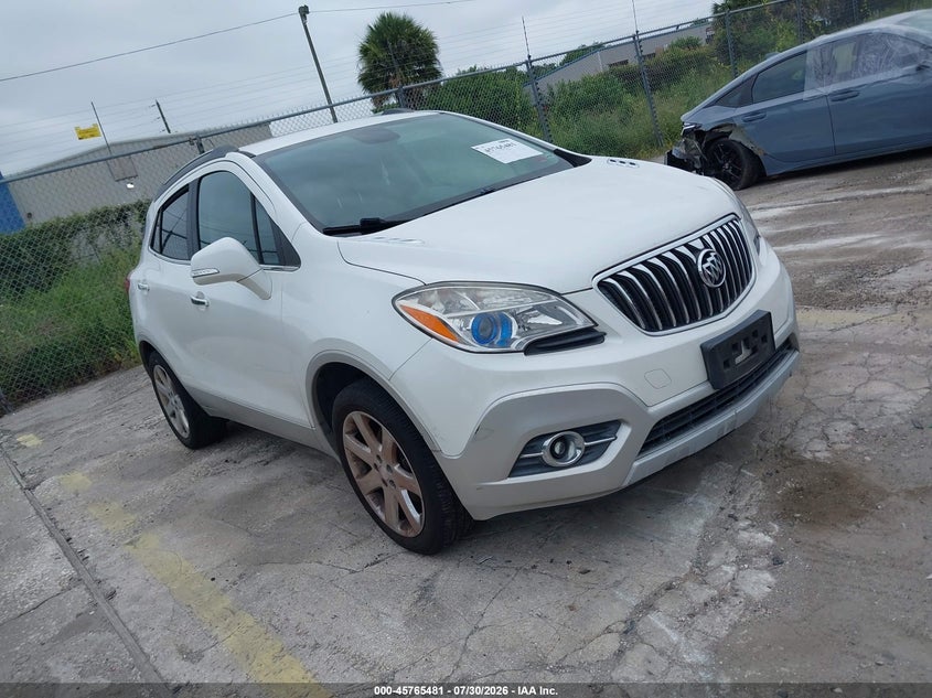 Vin: kl4cjcsbxeb699752, lot: 46264230, buick encore leather 2014 img_1