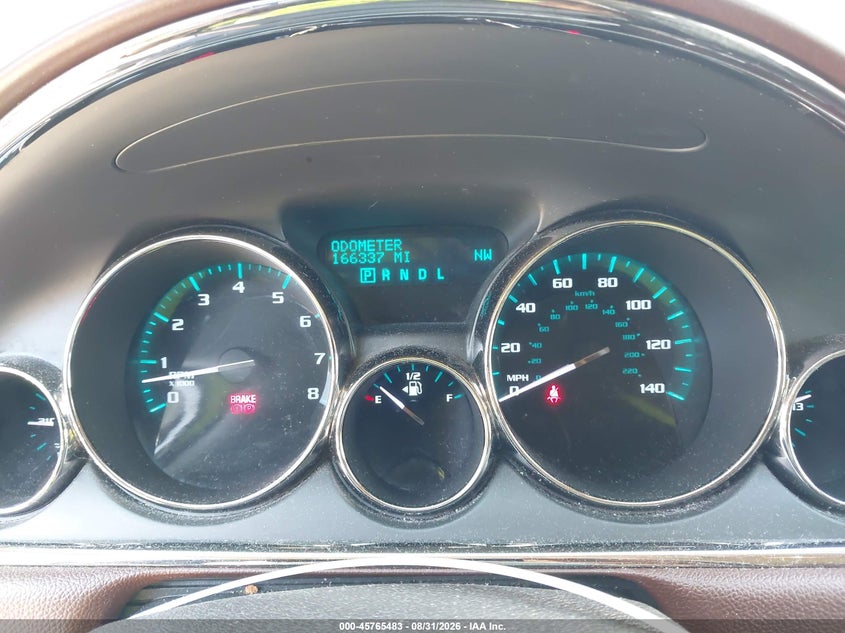 BUICK ENCLAVE 2013 VIN 5GAKRCKDXDJ142728