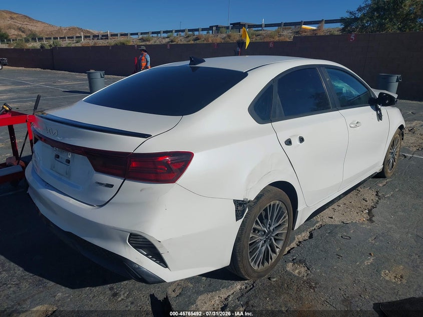 Vin: 3kpf54ad2pe602839, lot: 46264241, kia forte gt-line 20234