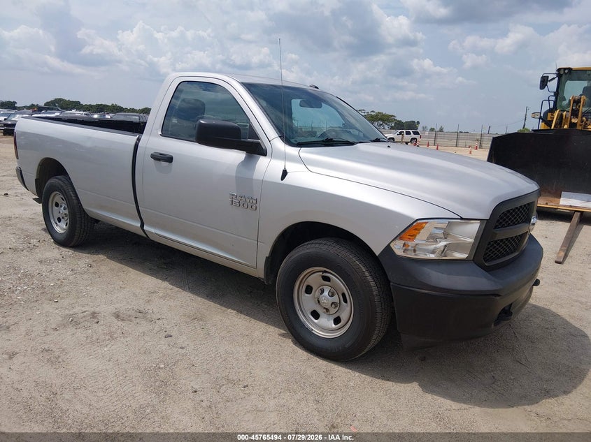 Vin: 3c6jr7dg1hg765291, lot: 46264243, ram 1500 tradesman  4x4 8' box 20171