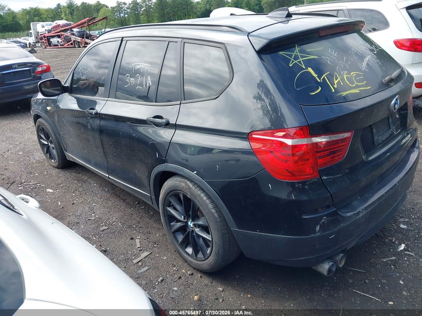 Vin: 5uxwx9c5xd0a09135, lot: 46264246, bmw x3 xdrive28i 20133