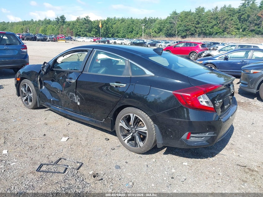 Vin: 19xfc1f93ge200742, lot: 46264249, honda civic touring 20163
