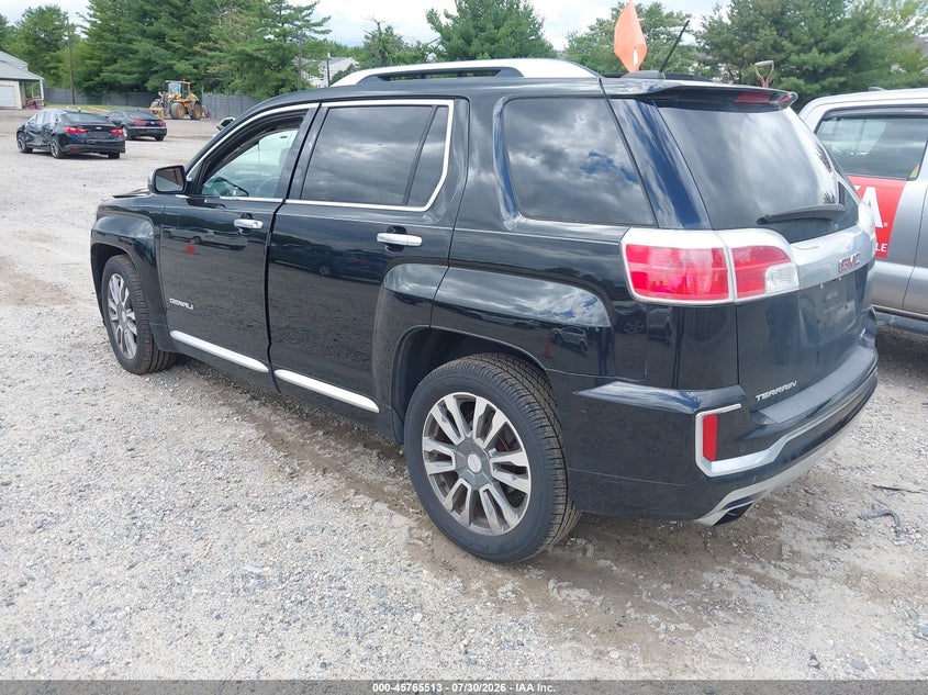 Vin: 2gkflve36h6263375, lot: 46264262, gmc terrain denali 20173