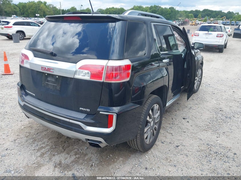 Vin: 2gkflve36h6263375, lot: 46264262, gmc terrain denali 20174