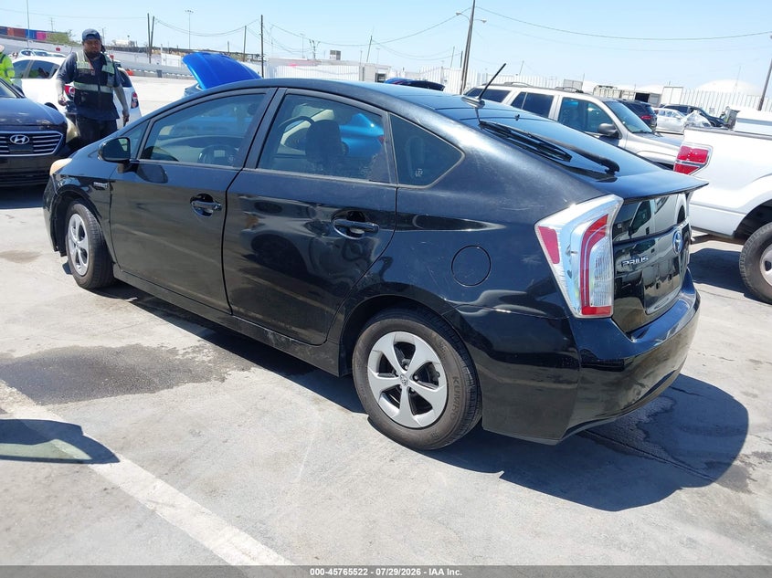 Vin: jtdkn3du9c5508774, lot: 46264271, toyota prius four 20123