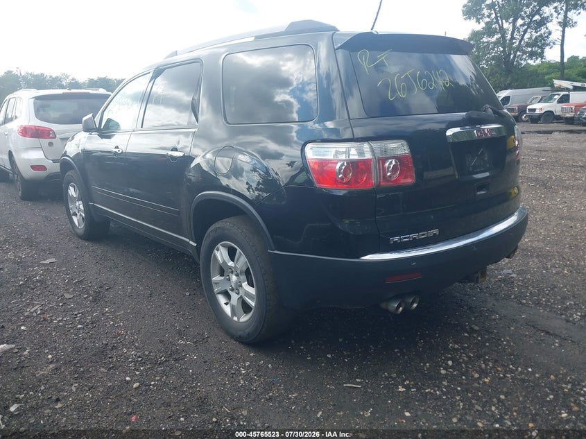 Vin: 1gkkrped2cj399774, lot: 46264272, gmc acadia sle 20123