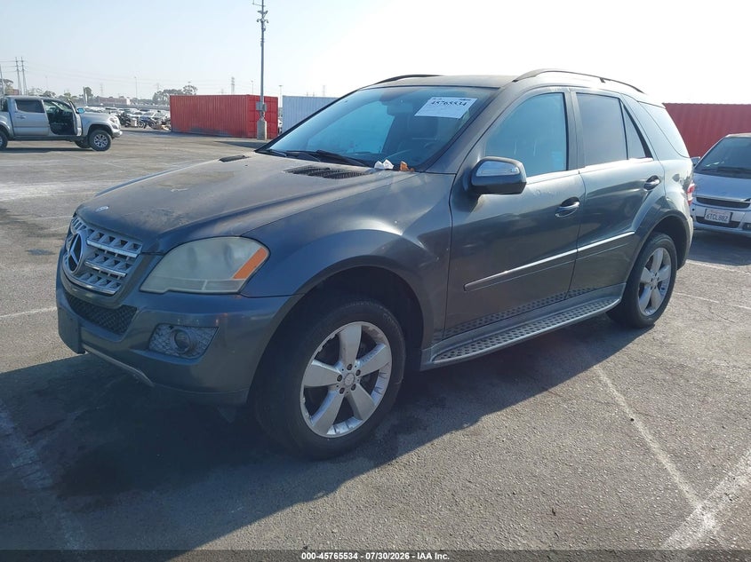 Vin: 4jgbb5gb4aa579461, lot: 46264283, mercedes-benz ml 350 20102