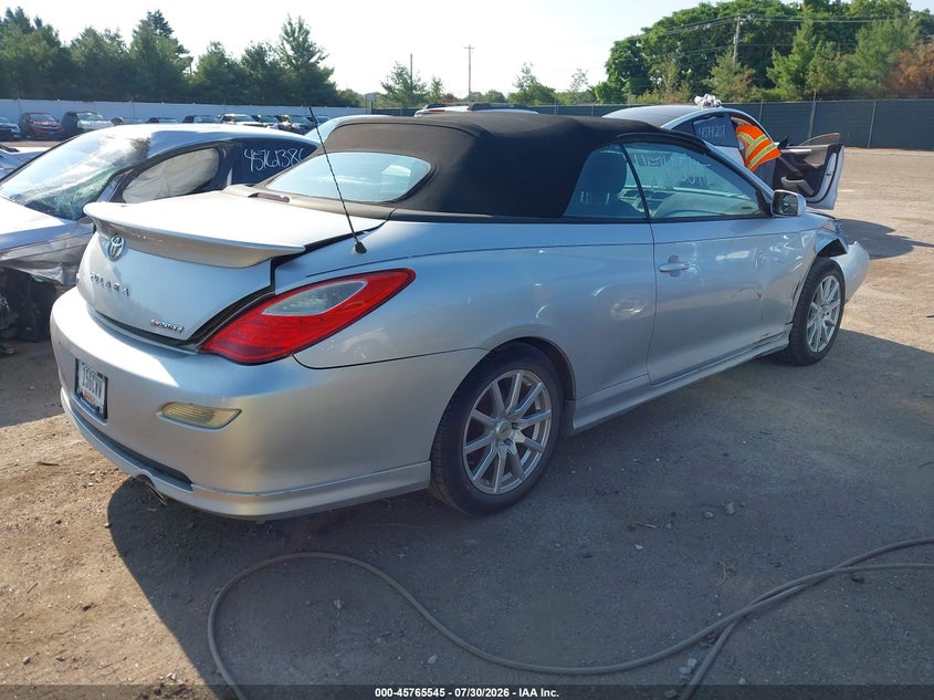 2007 TOYOTA CAMRY SOLARA auction photo 4