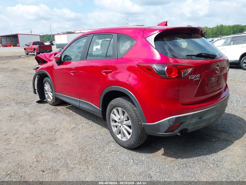 Vin: jm3ke4by4g0916752, lot: 46264303, mazda cx-5 sport 20163