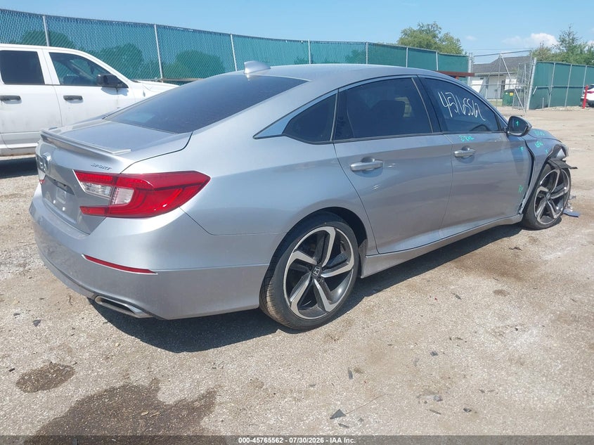 Vin: 1hgcv1f32ja110776, lot: 46264311, honda accord sport 20184