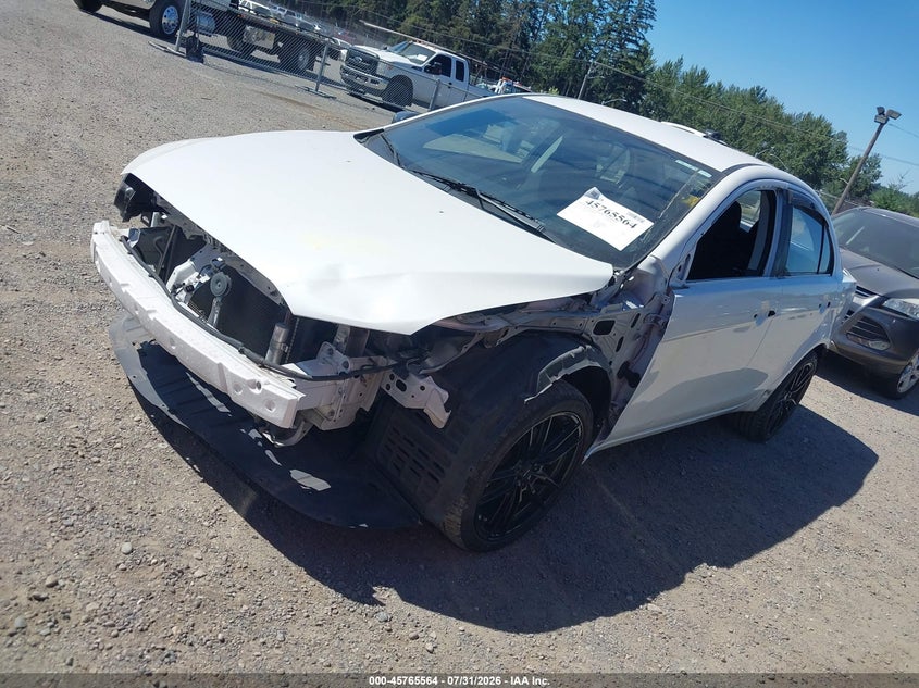 Vin: ja32v2fw1hu012551, lot: 46264313, mitsubishi lancer se 20172