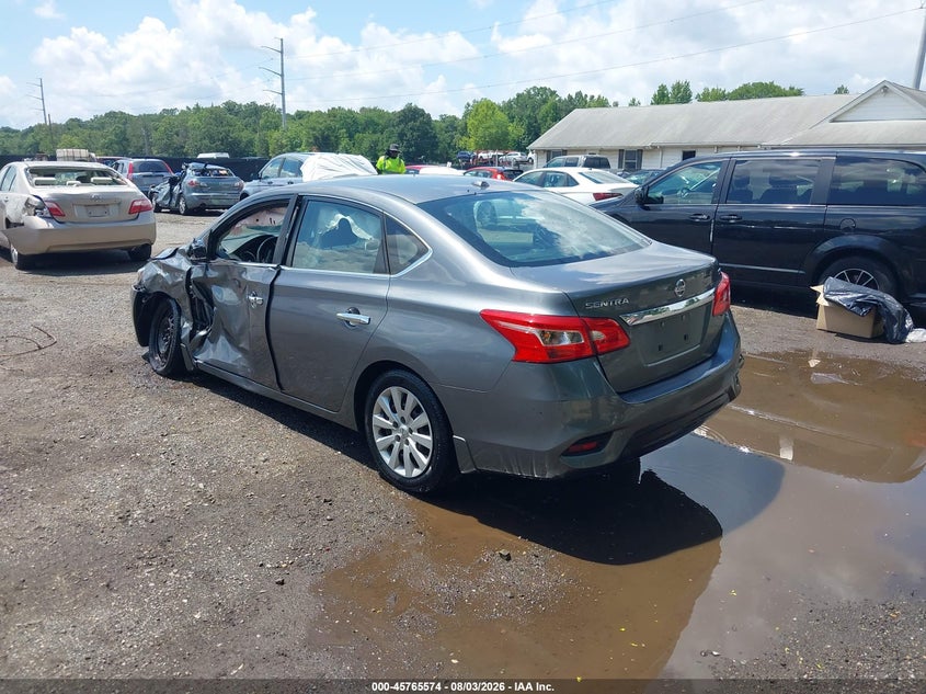 Vin: 3n1ab7ap8hl715158, lot: 46264323, nissan sentra sv 20173
