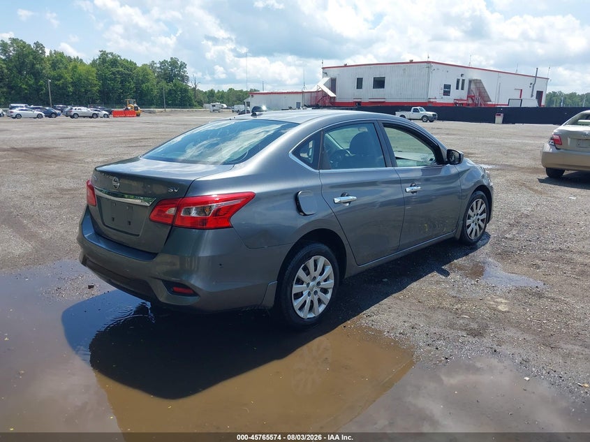 Vin: 3n1ab7ap8hl715158, lot: 46264323, nissan sentra sv 20174