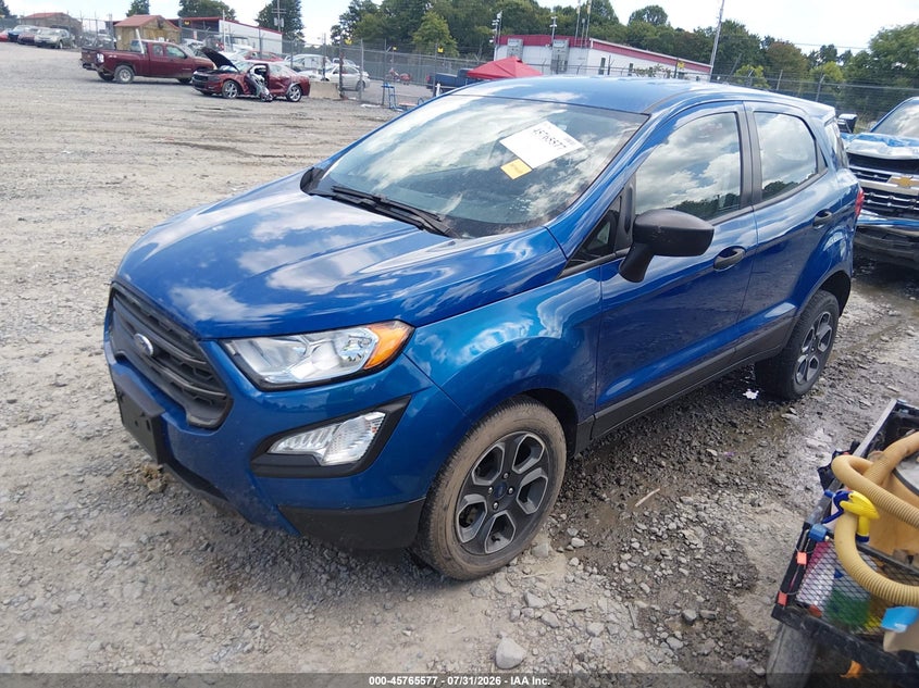 Vin: maj6s3fl6kc280876, lot: 46264326, ford ecosport s 20192