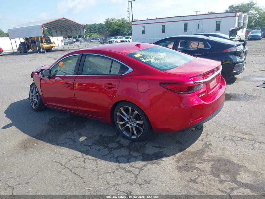 Vin: jm1gj1w50g1481912, lot: 46264339, mazda mazda6 i grand touring 20163