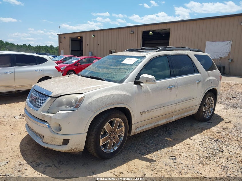 Vin: 1gkkvted5bj369851, lot: 46264341, gmc acadia denali 20112