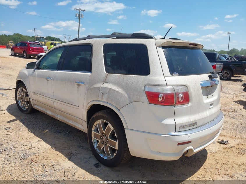 Vin: 1gkkvted5bj369851, lot: 46264341, gmc acadia denali 20113