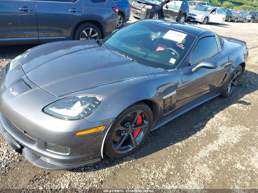 Vin: 1g1yw2dw4b5110821, lot: 46264359, chevrolet corvette grand sport 20112