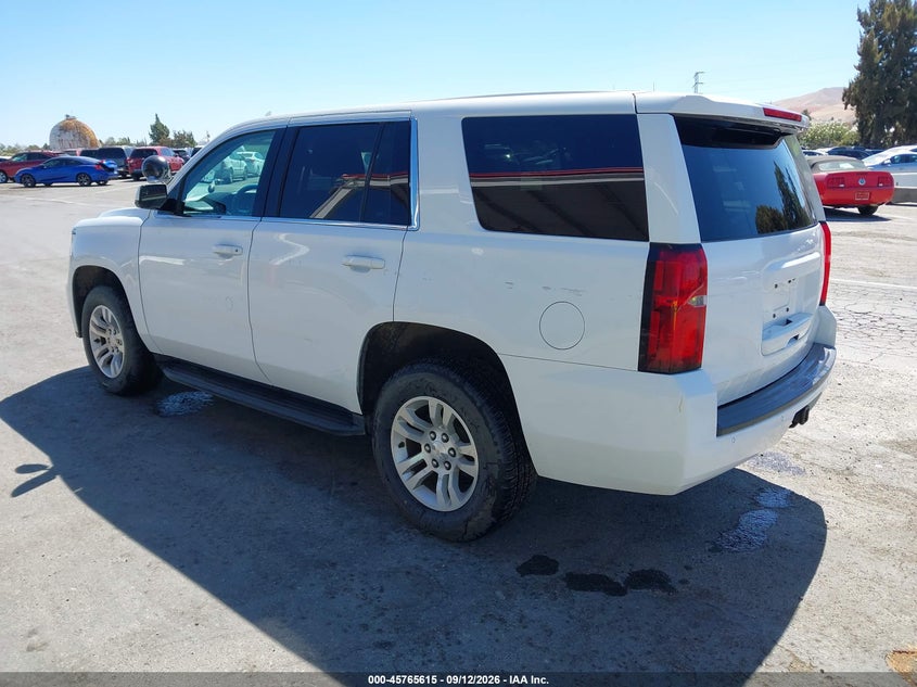 2018 CHEVROLET TAHOE auction photo 3