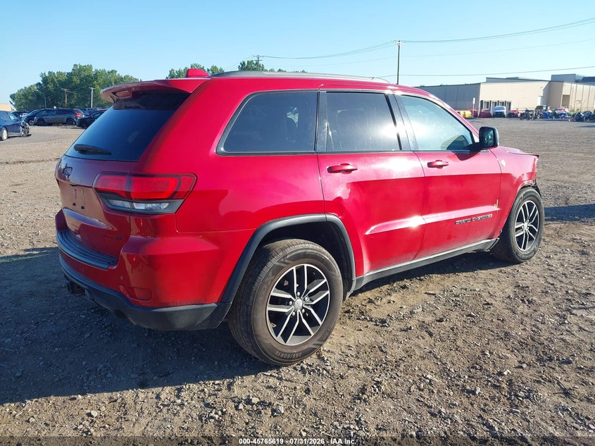 Vin: 1c4rjflg3hc670118, lot: 46264368, jeep grand cherokee trailhawk 20174