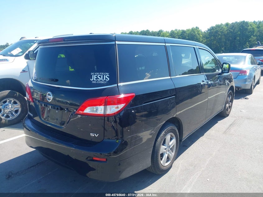 Vin: jn8ae2kp8f9122352, lot: 46264389, nissan quest sv 20154
