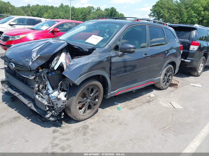Vin: jf2skapc0kh543394, lot: 46264416, subaru forester sport 20192